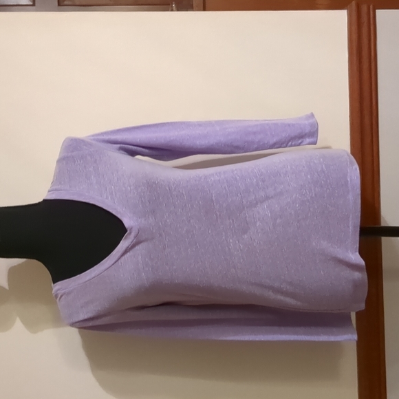 Old Navy purple long sleeved shirt - Picture 2 of 8